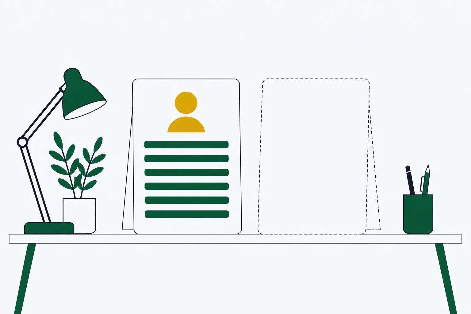 An illustration of two equal stacks of tokens side by side, one solid and one drawn only as an outline